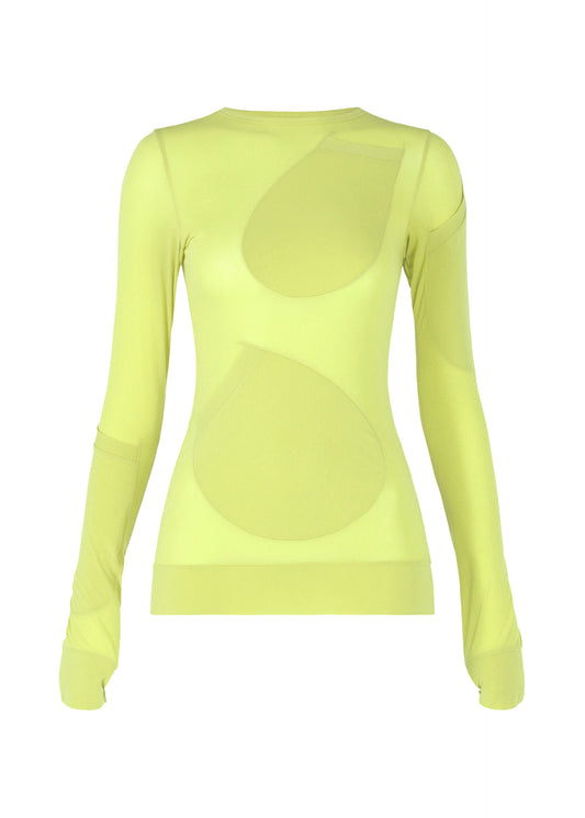 A SHOPPER'S BODY Top Light Green