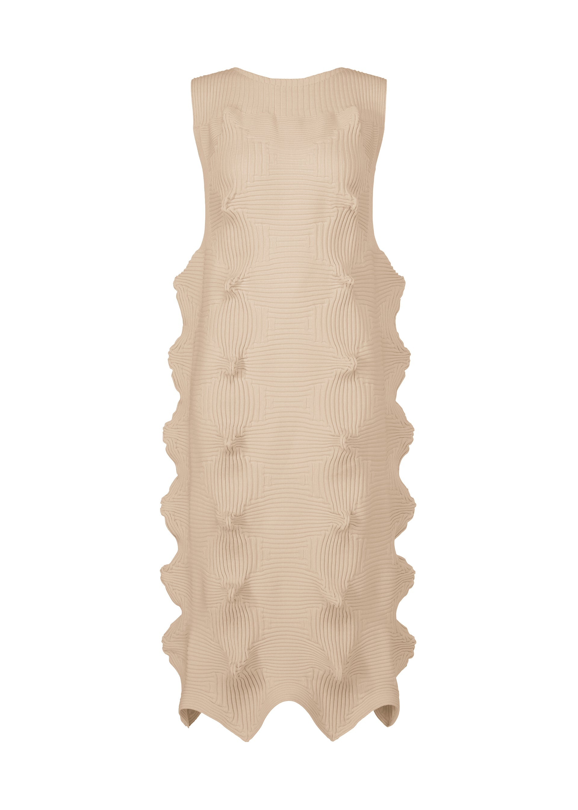 A product shot of the ISSEY MIYAKE LINKAGE dress in .