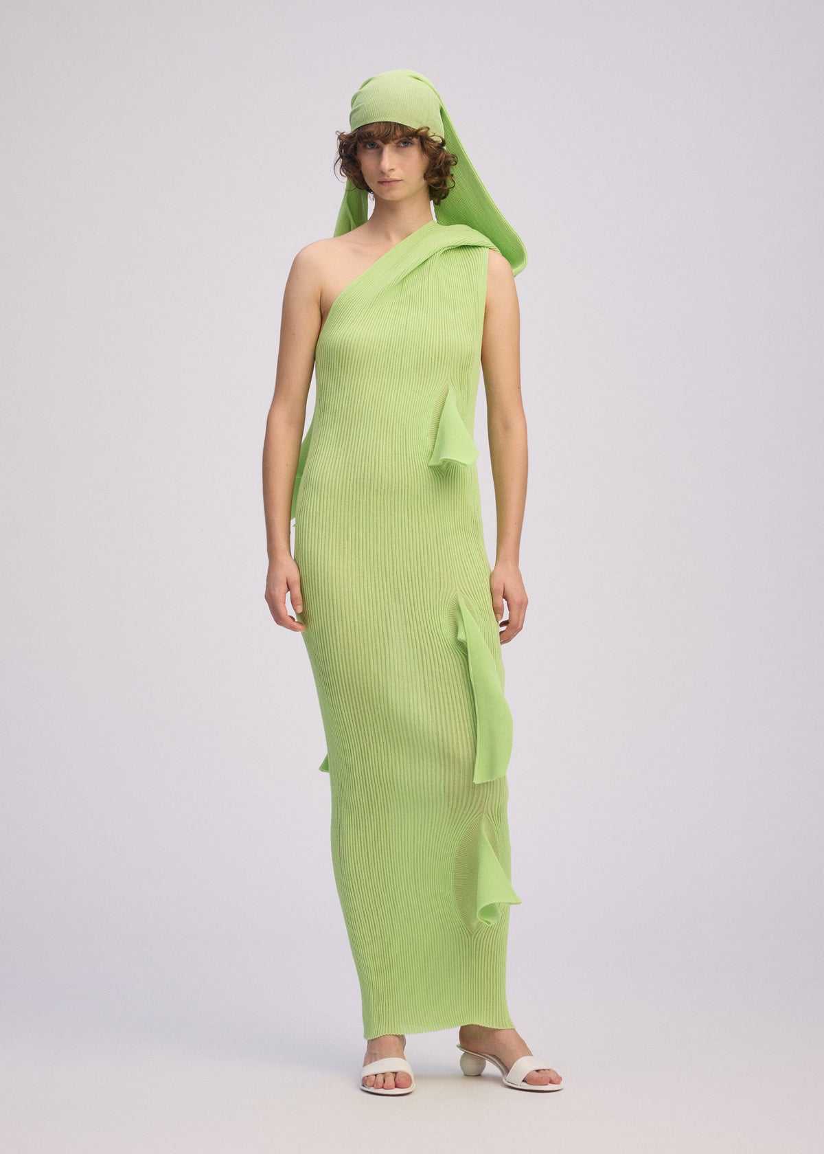 ADVENTITIOUS: HIGH-NECKS Dress Charcoal