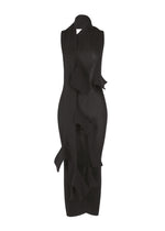 ADVENTITIOUS: HIGH-NECKS Dress Charcoal
