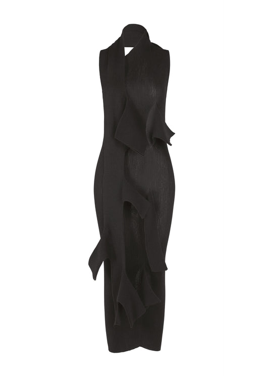 ADVENTITIOUS: HIGH-NECKS Dress Charcoal