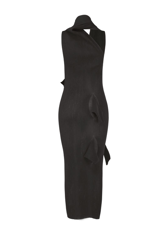 ADVENTITIOUS: HIGH-NECKS Dress Charcoal