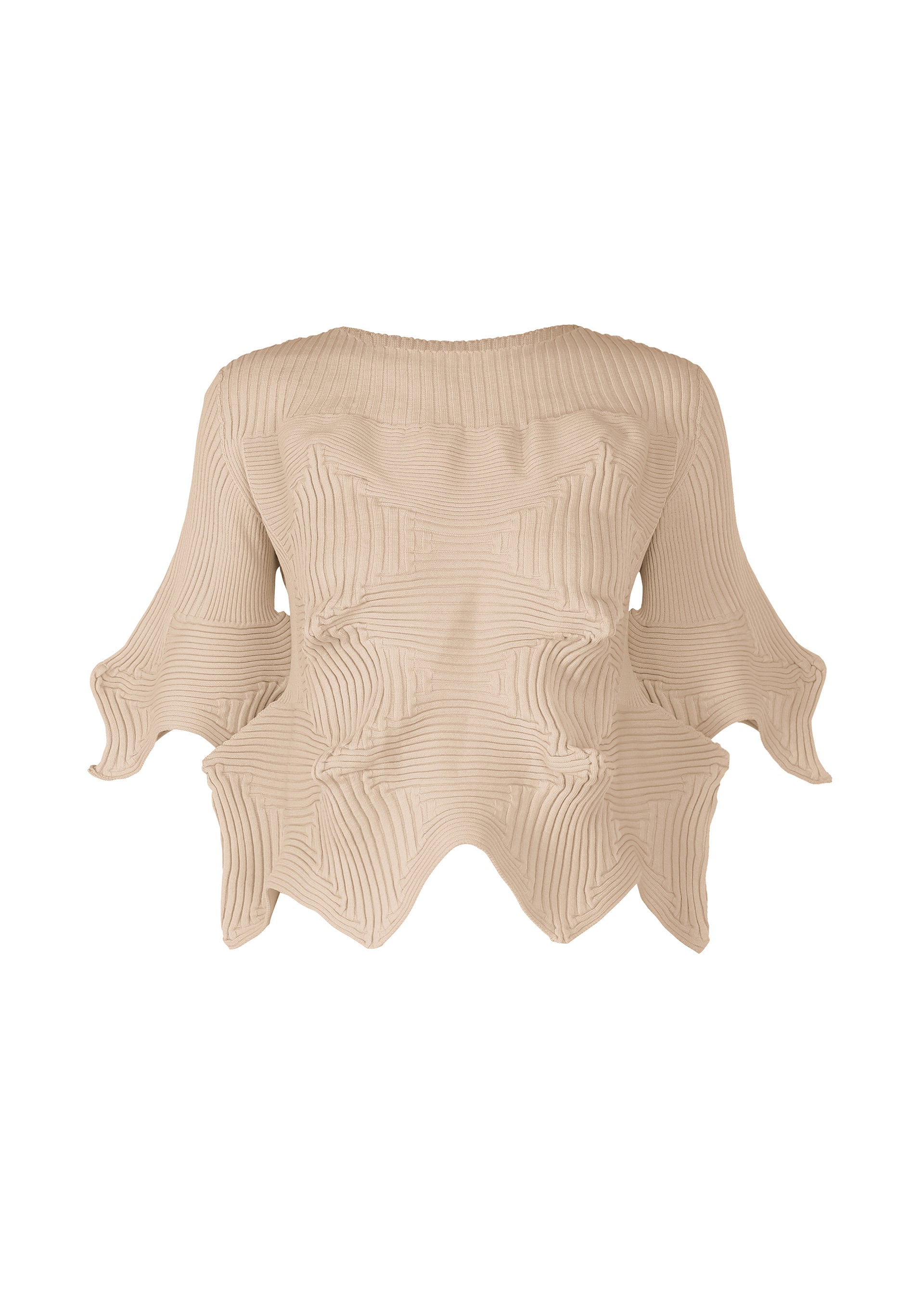 A product shot of the ISSEY MIYAKE LINKAGE top in .