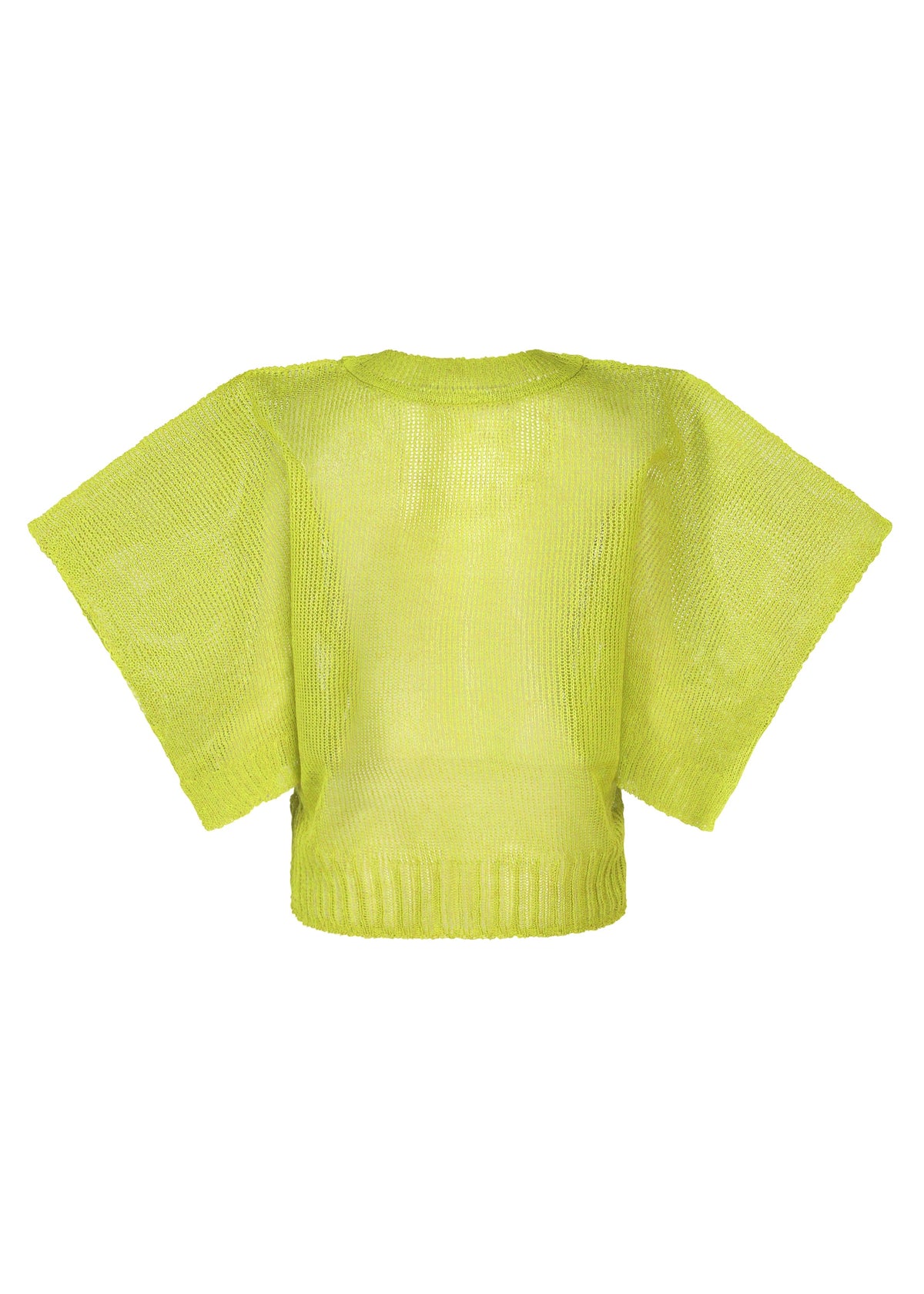 A detail shot of the ISSEY MIYAKE CIALDA top.