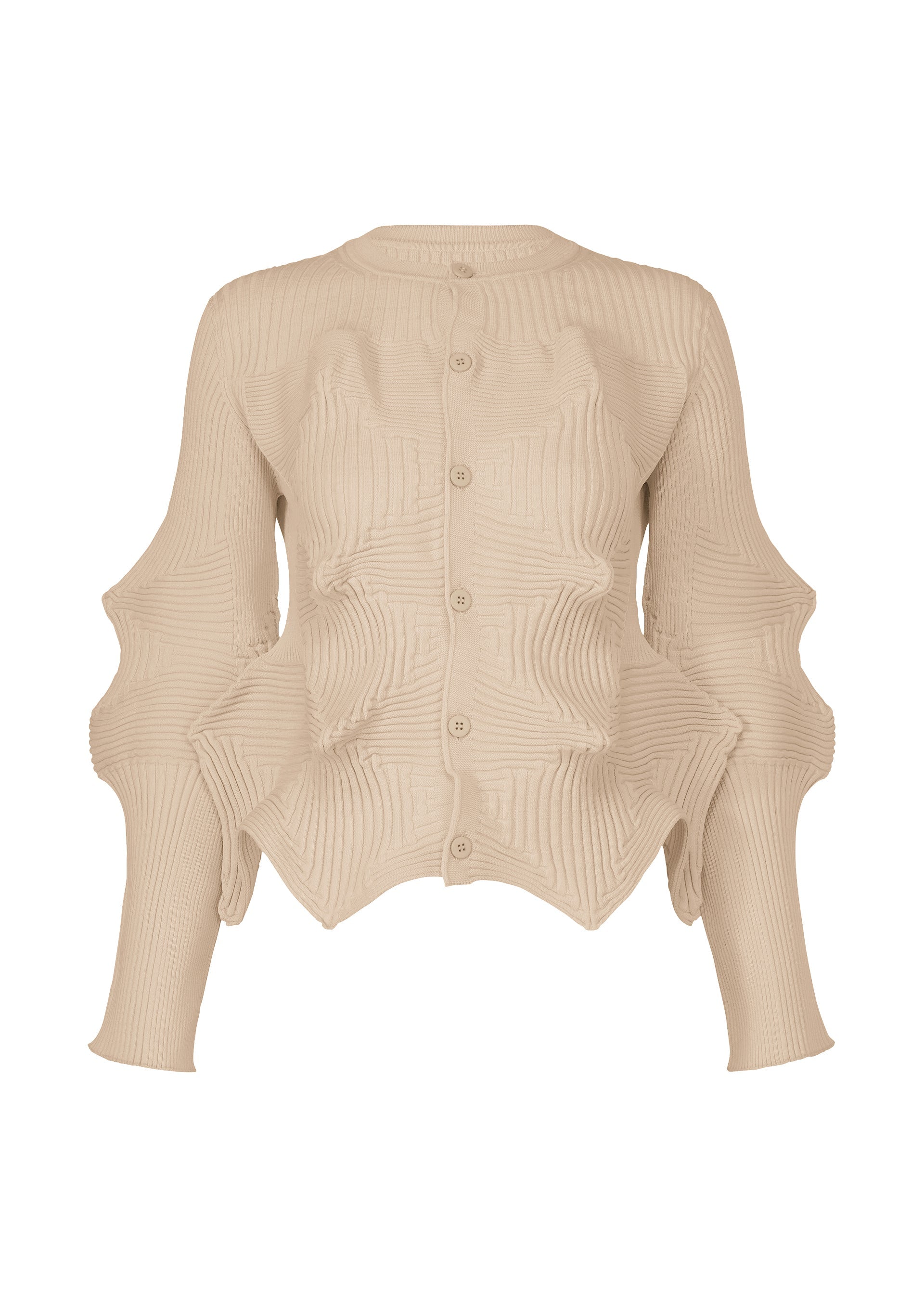 A product shot of the ISSEY MIYAKE LINKAGE cardigan in .