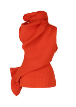 A detail shot of the ISSEY MIYAKE LIFE FORM dress.