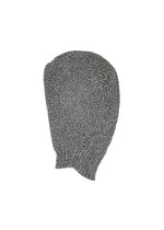 A product shot of the ISSEY MIYAKE FOUND STONE BEANIE cap in gray.