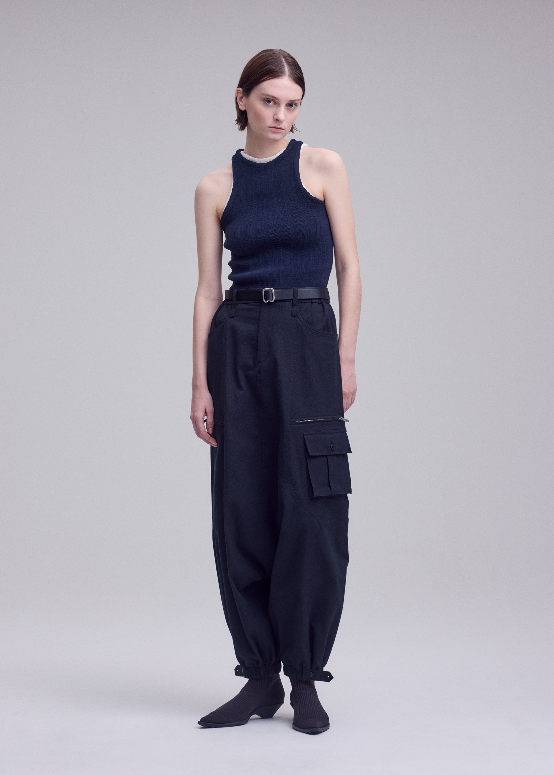 GRAINY PANTS Trousers Off-White
