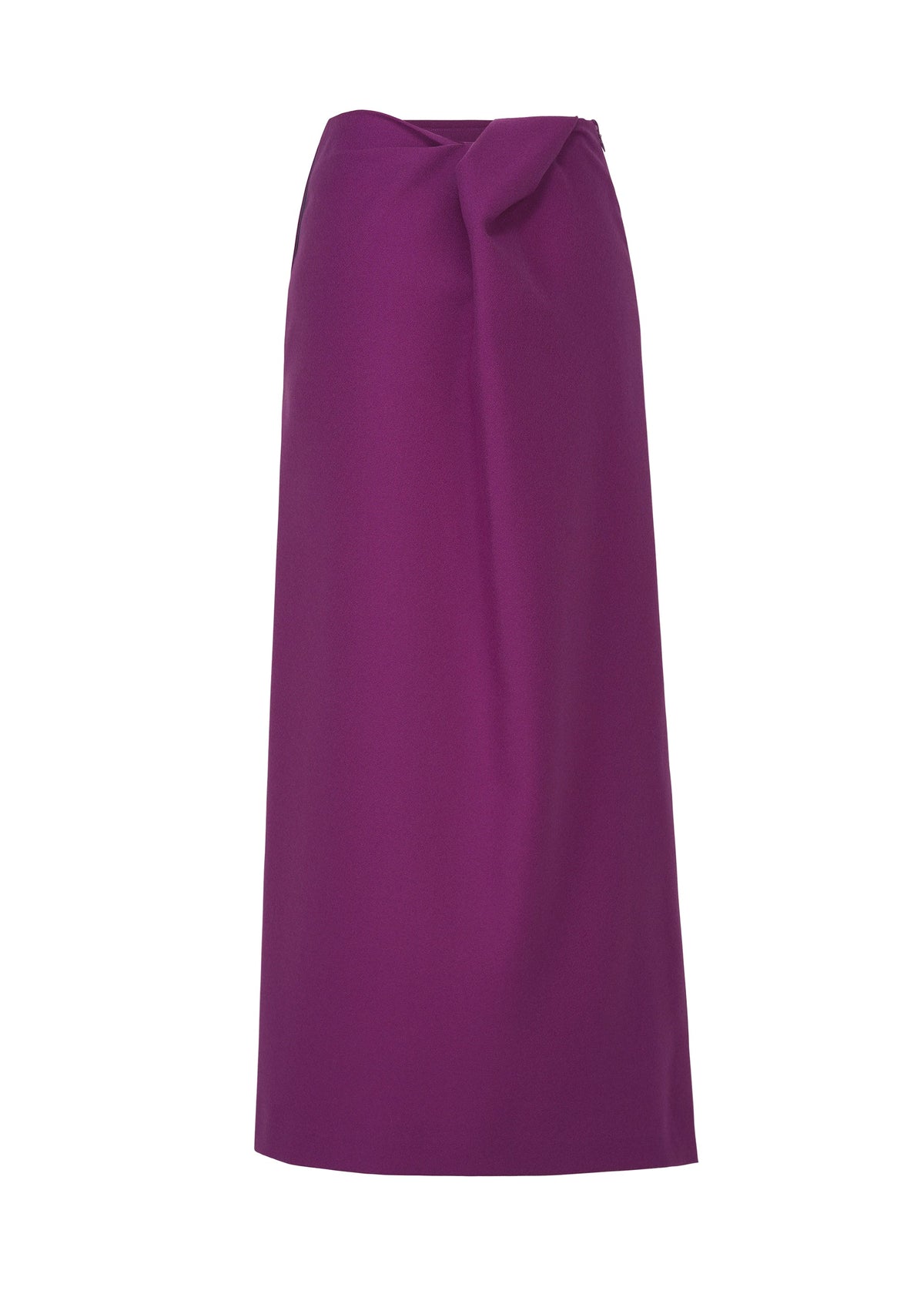 A detail shot of the ISSEY MIYAKE CALLIGRAPH skirt.
