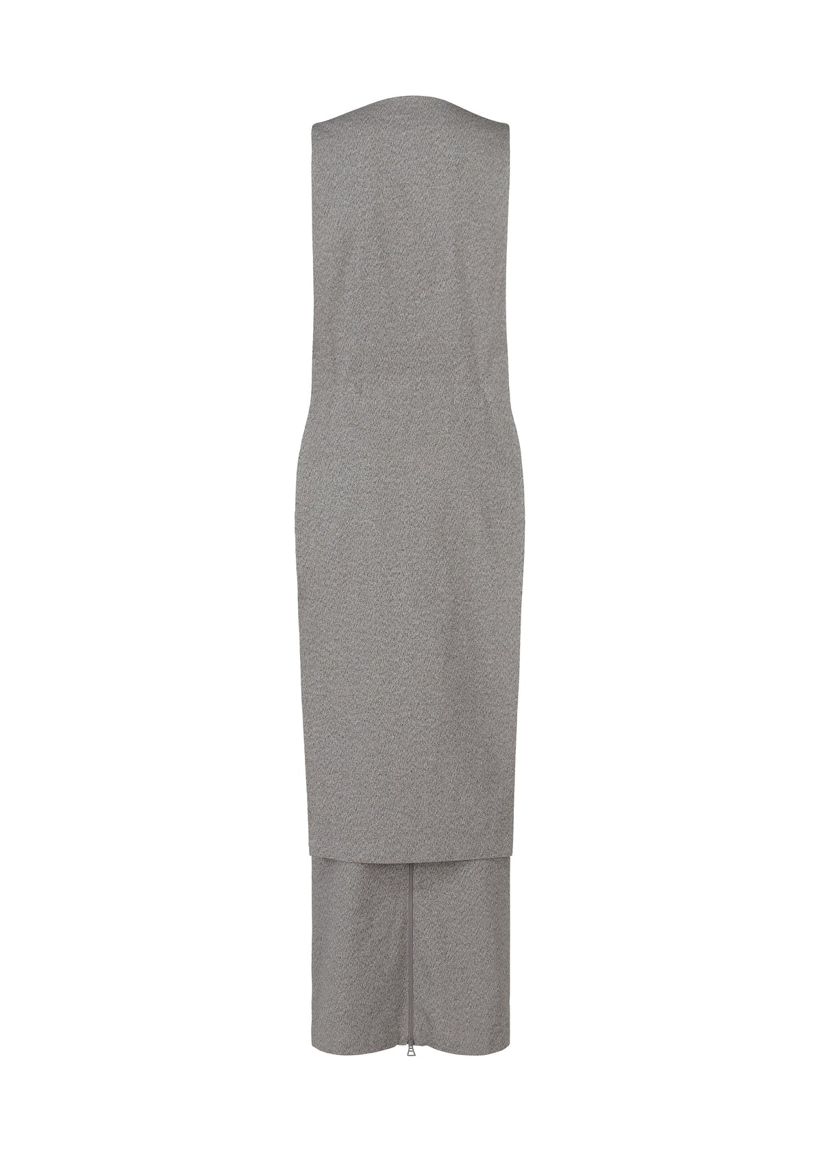 A detail shot of the ISSEY MIYAKE ALLOW dress.