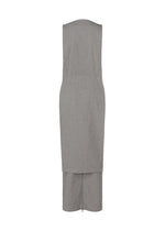 A detail shot of the ISSEY MIYAKE ALLOW dress.