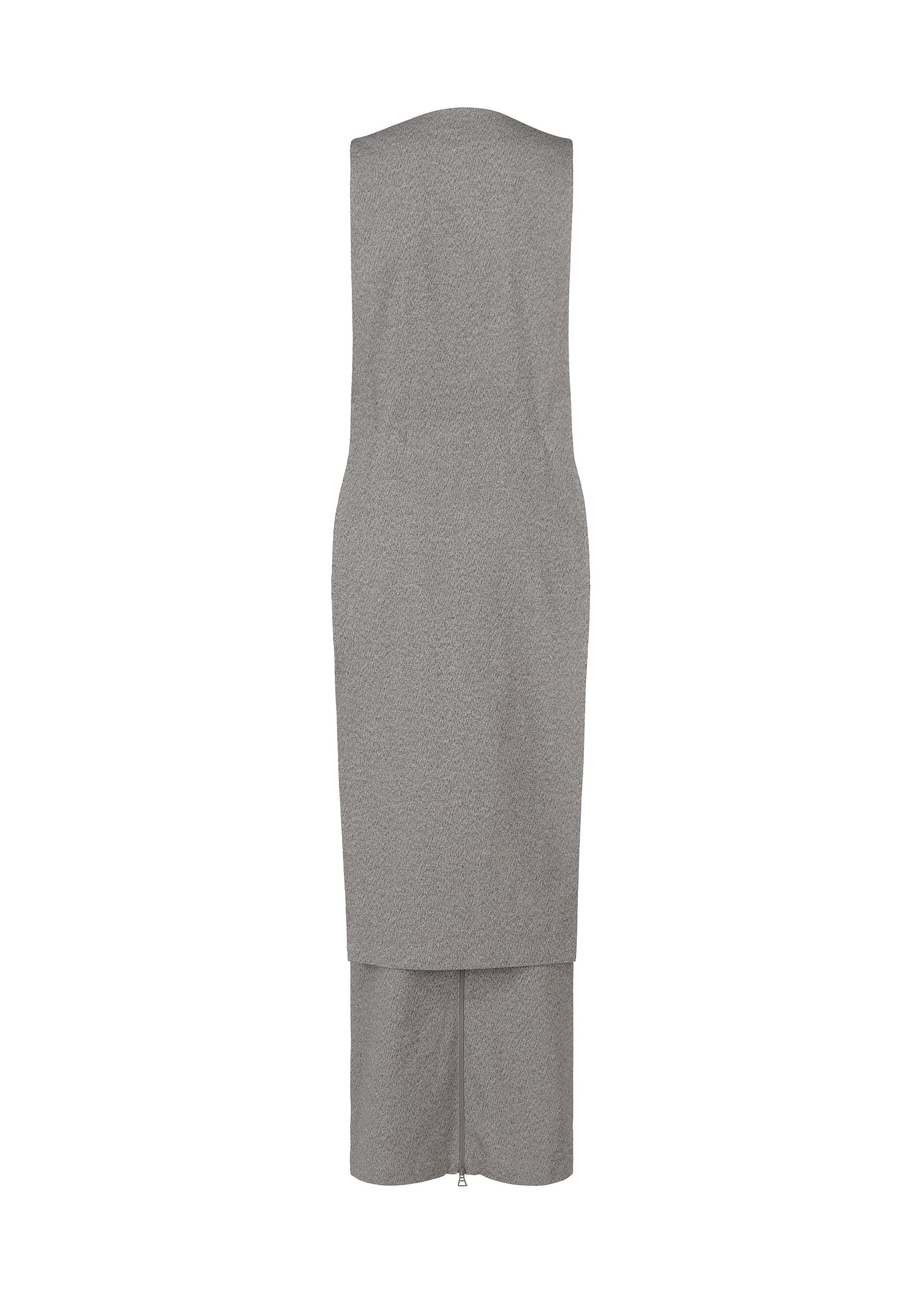A detail shot of the ISSEY MIYAKE ALLOW dress.