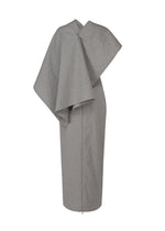 A detail shot of the ISSEY MIYAKE ALLOW dress.