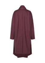 A detail shot of the ISSEY MIYAKE MANNER coat.
