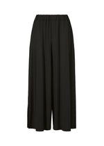 A product shot of the ISSEY MIYAKE DRAPE JERSEY-68 trousers in black.