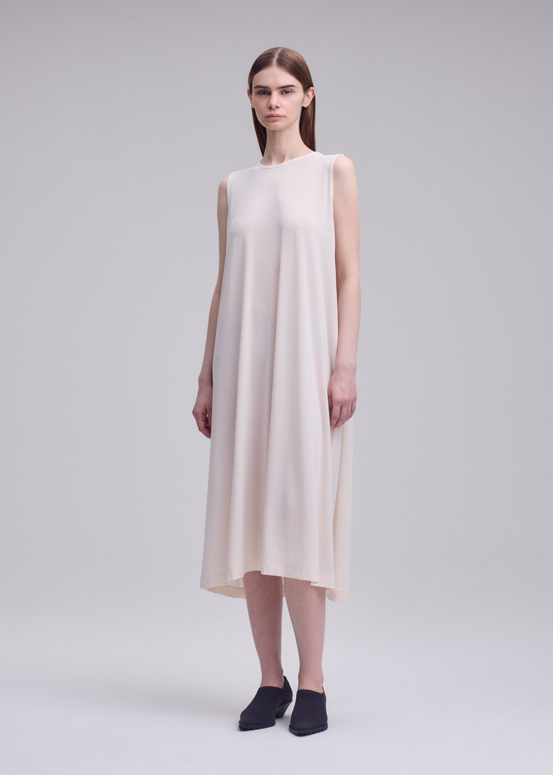 DRAPE JERSEY-68 Dress Black