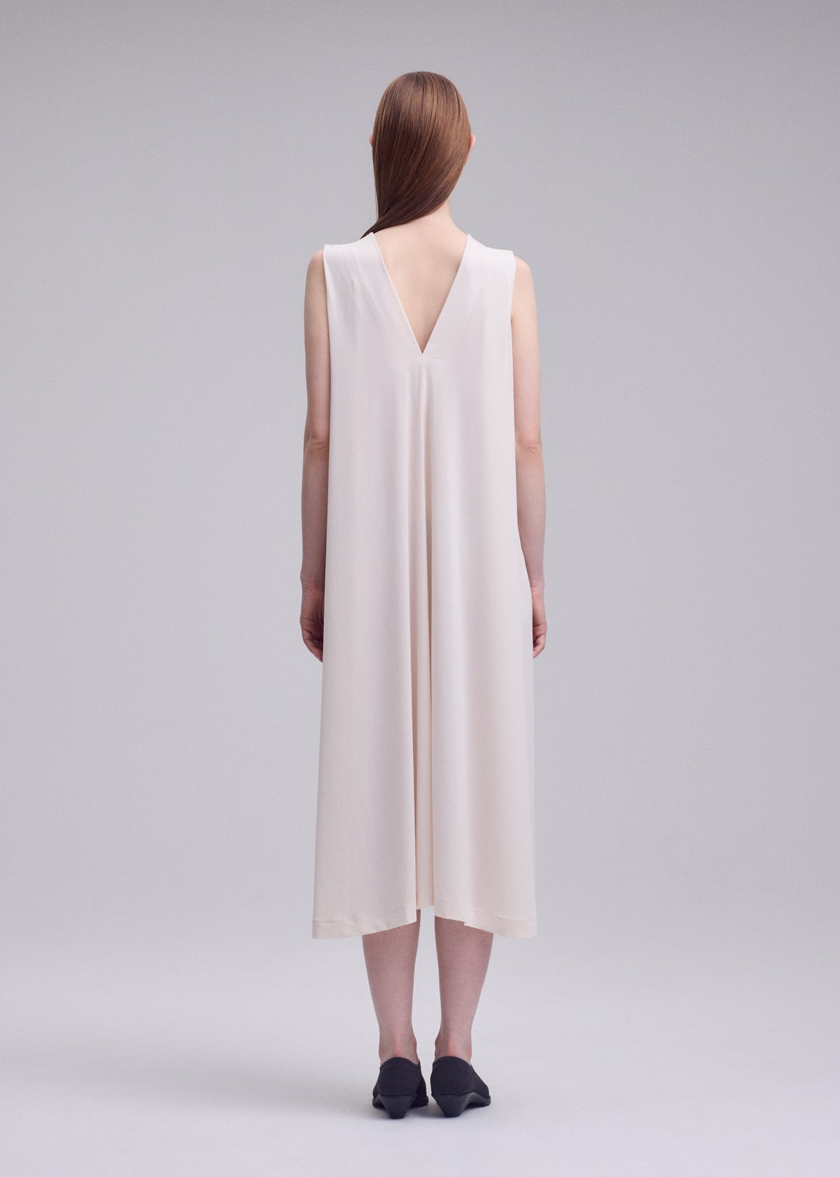 DRAPE JERSEY-68 Dress Black