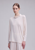 DRAPE JERSEY-68 Shirt Off-White