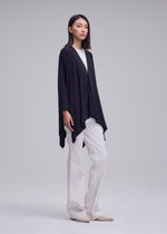 DRAPE JERSEY-68 Cardigan Off-White