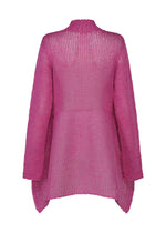A detail shot of the ISSEY MIYAKE PANINI PULLED top.