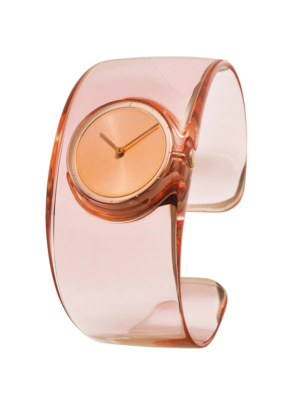 O Designed by Tokujin Yoshioka Watch Pink