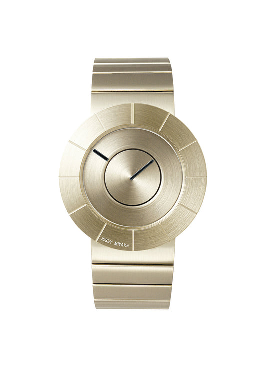TO Designed by Tokujin Yoshioka Stainless Watch Light Gold