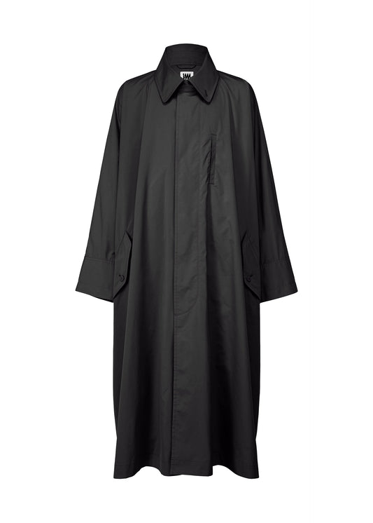 A product shot of the IM MEN WIND COAT coat in black (15).