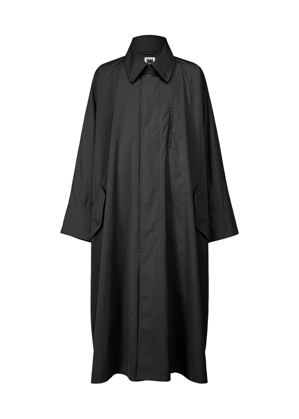 A product shot of the IM MEN WIND COAT coat in black (15).