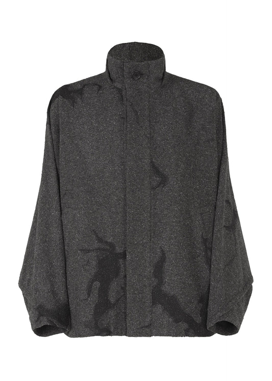 A product shot of the IM MEN SOMEWHERE jacket in charcoal grey (13).