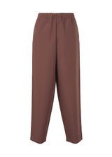 A product shot of the IM MEN  FLAT trousers in bordeaux (84)