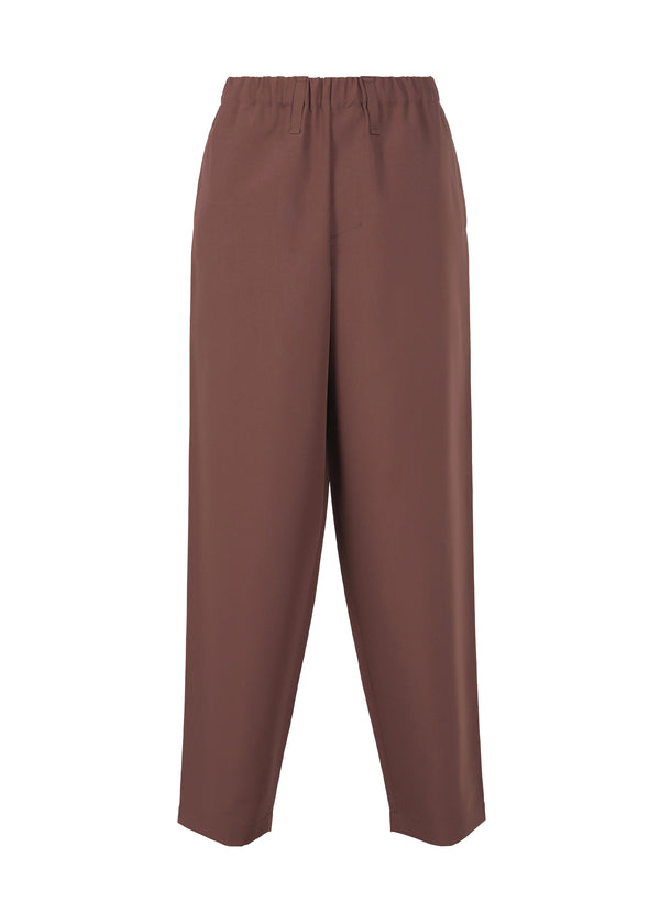 A product shot of the IM MEN  FLAT trousers in bordeaux (84)