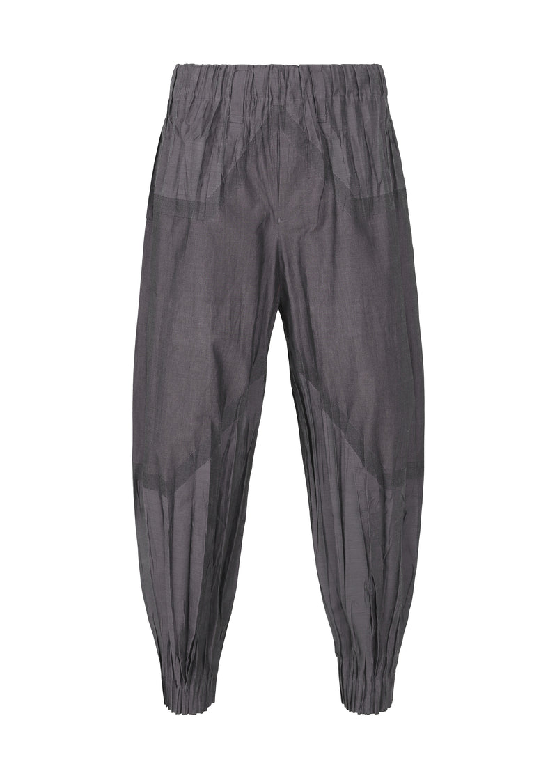 A product shot of the IM MEN  DUO trousers in dark purple (82)