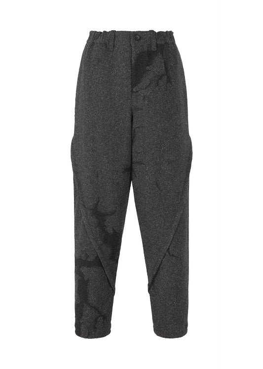 A product shot of the IM MEN SOMEWHERE trousers in charcoal grey (13).