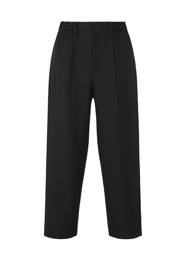 A product shot of the IM MEN WOOL LIKE WINGS trousers in black (15).