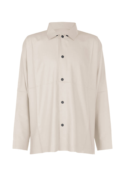 A product shot of the IM MEN  COMPACT SHIRT 1 shirt in ivory (03)