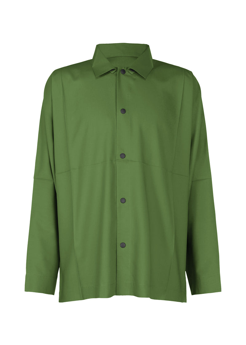 A product shot of the IM MEN  COMPACT SHIRT 1 shirt in green (62)