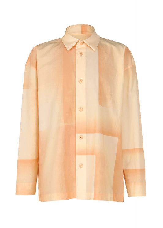 A product shot of the IM MEN  SIGN shirt in light orange (31)