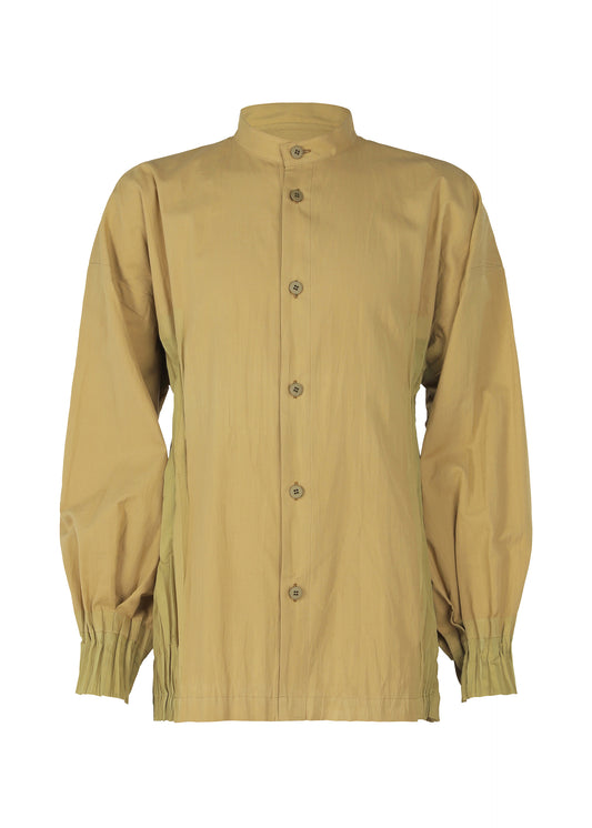 A product shot of the IM MEN  DUO SHIRT shirt in khaki (65)