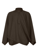 A product shot of the IM MEN BREEZE shirt in brown (44).