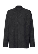 A product shot of the IM MEN SOMEWHERE SHIRT shirt in black (15).