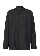 A product shot of the IM MEN SOMEWHERE SHIRT shirt in black (15).