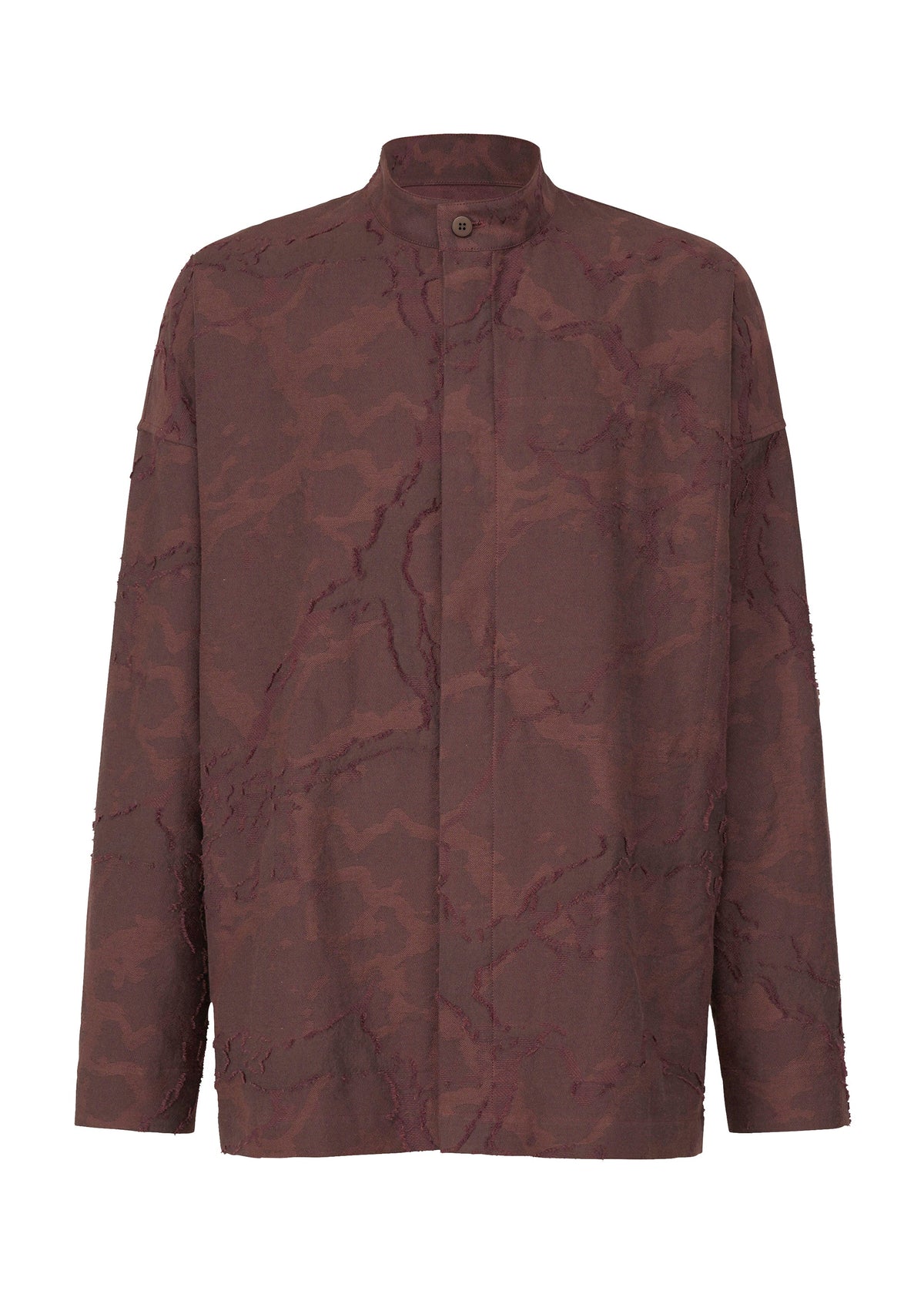 A product shot of the IM MEN SOMEWHERE SHIRT shirt in bordeaux (84).
