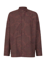 A product shot of the IM MEN SOMEWHERE SHIRT shirt in bordeaux (84).