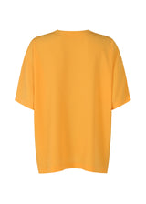 CREPE DRAPE T Top Light Orange