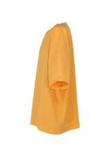 CREPE DRAPE T Top Light Orange