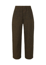 HYBRID WASHI KNIT Trousers Brown