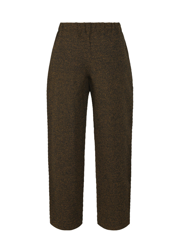 HYBRID WASHI KNIT Trousers Brown