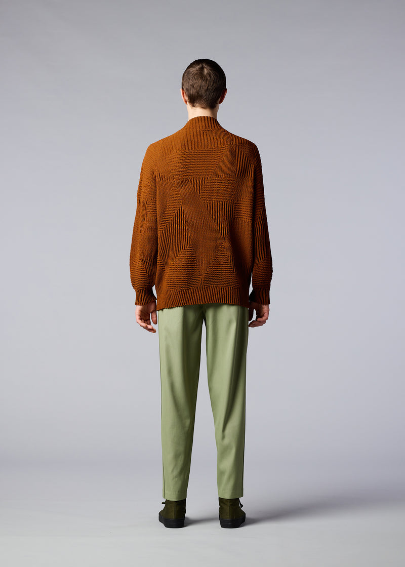 SOIL KNIT Top Dark Orange