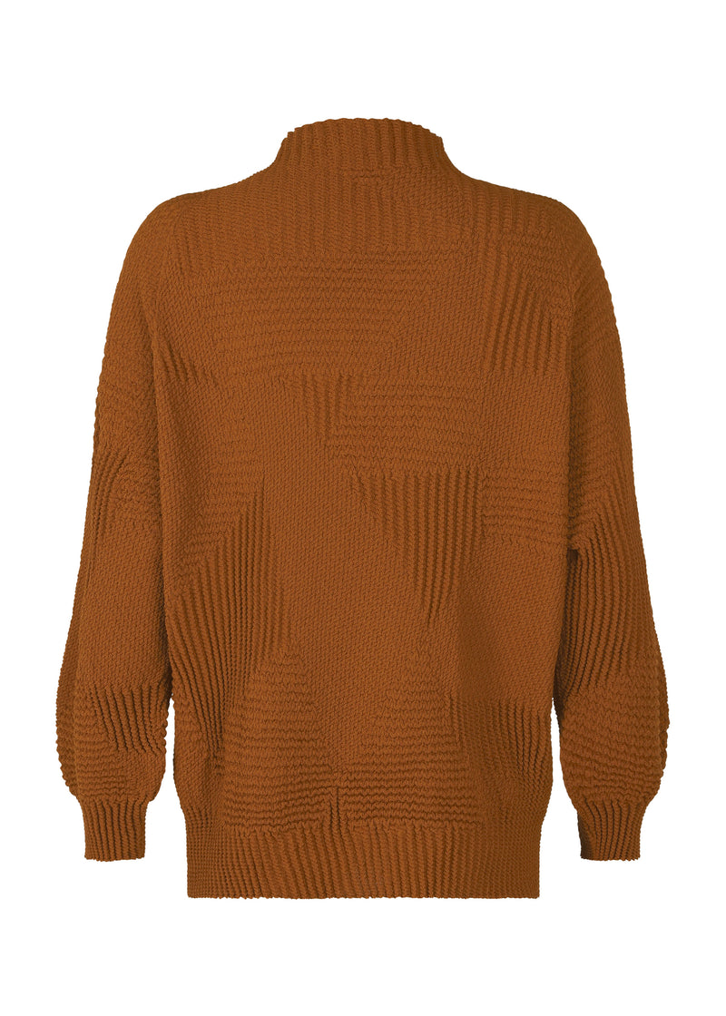 SOIL KNIT Top Dark Orange