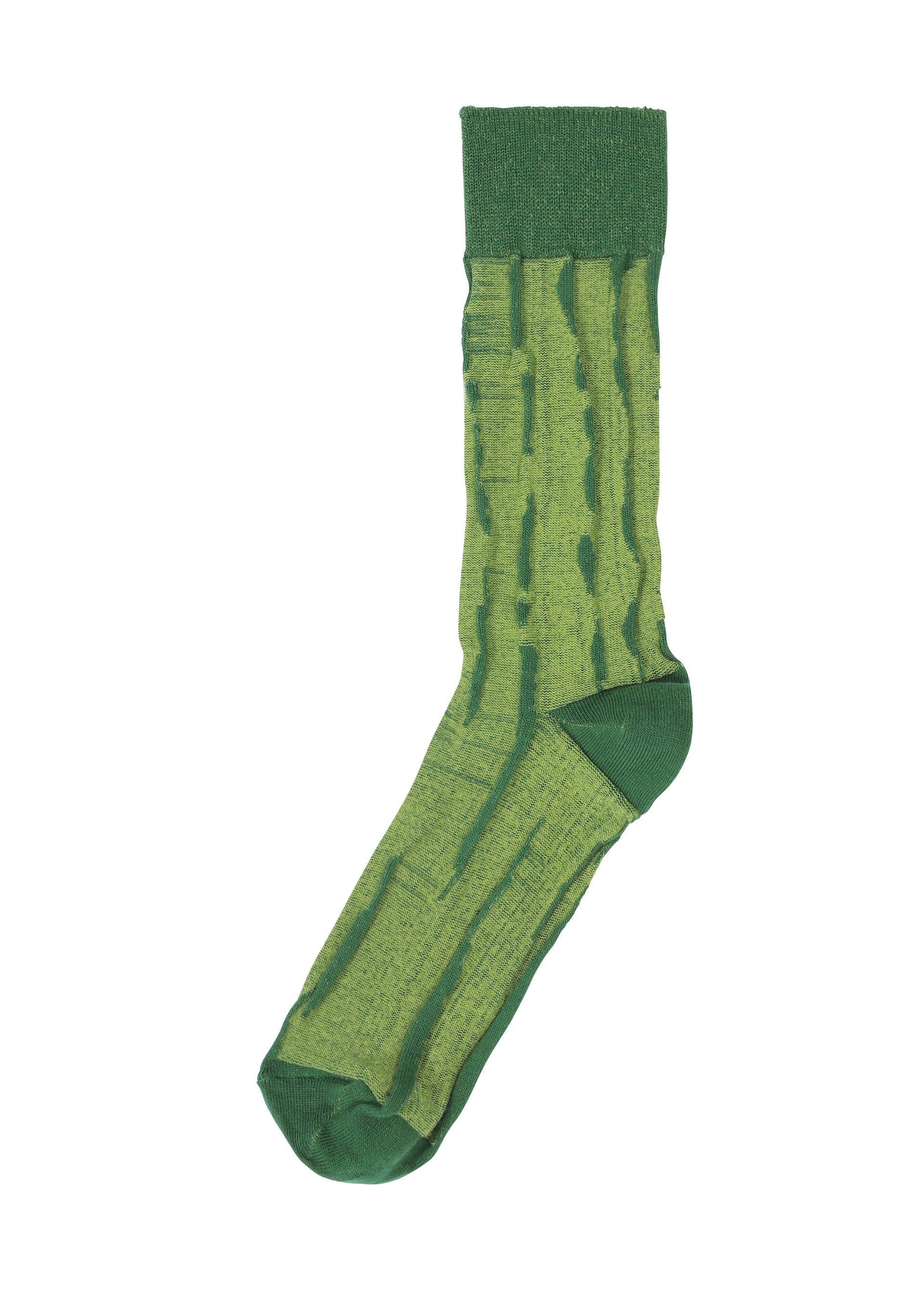 A product shot of the IM MEN GIFT SOCKS socks in green (62).